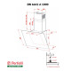 Витяжка Perfelli DN 6642 A 1000 BL LED