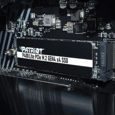 Накопичувач SSD 1TB Patriot P400 Lite M.2 2280 PCIe NVMe 4.0 x4 TLC (P400LP1KGM28H) Накопичувач SSD 1TB Patriot P400 Lite M.2 2280 PCIe NVMe 4.0 x4 TLC (P400LP1KGM28H)