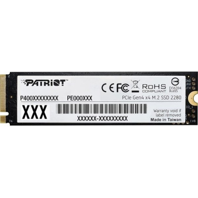 Накопичувач SSD 1TB Patriot P400 Lite M.2 2280 PCIe NVMe 4.0 x4 TLC (P400LP1KGM28H) Накопичувач SSD 1TB Patriot P400 Lite M.2 2280 PCIe NVMe 4.0 x4 TLC (P400LP1KGM28H)
