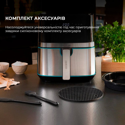 Мультипіч Cecotec Cecofry Full Inox 5500 Pro Acc Kit (CCTC-03317) Мультипіч Cecotec Cecofry Full Inox 5500 Pro Acc Kit (CCTC-03317)