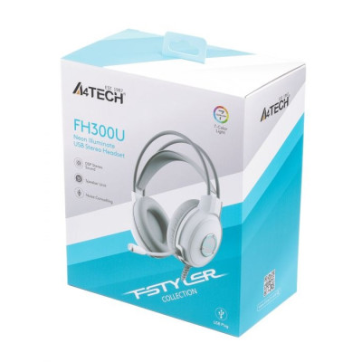 Гарнітура A4Tech FH300U White Гарнітура A4Tech FH300U White