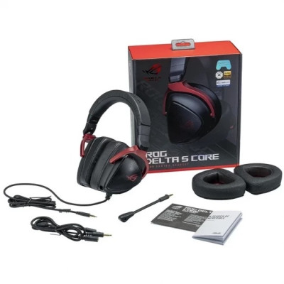 Гарнітура Asus ROG Delta S Core Black/Red (90YH03JC-B1UA00) Гарнітура Asus ROG Delta S Core Black/Red (90YH03JC-B1UA00)