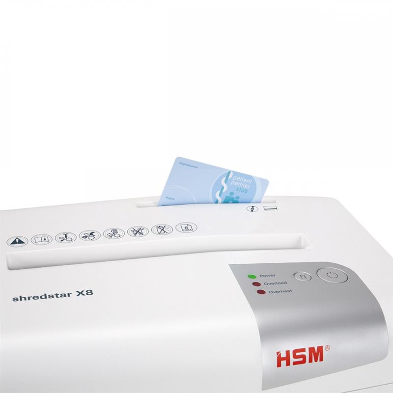 Знищувач документів HSM Shredstar X8 (4,5x30)