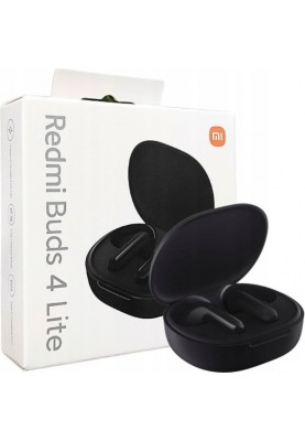 Bluetooth-гарнітура Xiaomi Redmi Buds 4 Lite Black 2024 (BHR7118GL)