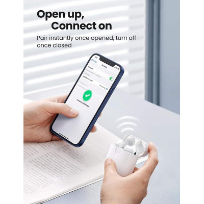 Bluetooth-гарнітура Ugreen WS105 White (80652) Bluetooth-гарнітура Ugreen WS105 White (80652)