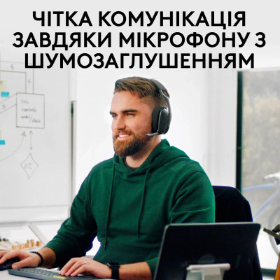 Bluetooth-гарнітура Logitech Zone Vibe Wireless MS Graphite (981-001157) Bluetooth-гарнітура Logitech Zone Vibe Wireless MS Graphite (981-001157)