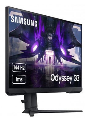 Монiтор Samsung 27" Odyssey G3 S27AG302NI (LS27AG302NIXCI) Black 144Hz