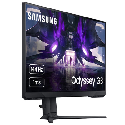Монiтор Samsung 27" Odyssey G3 S27AG302NI (LS27AG302NIXCI) Black 144Hz