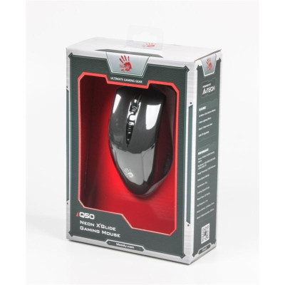 Мишка A4Tech Q50 Bloody Black USB