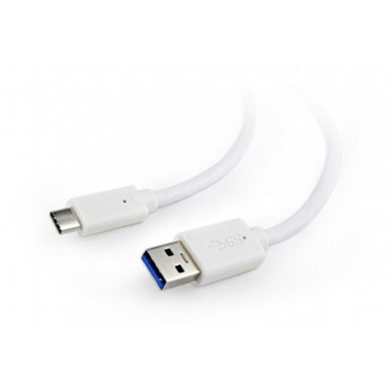 Кабель Cablexpert USB - USB Type-C V 3.0 (M/M), 1.8 м, білий (CCP-USB3-AMCM-6-W)