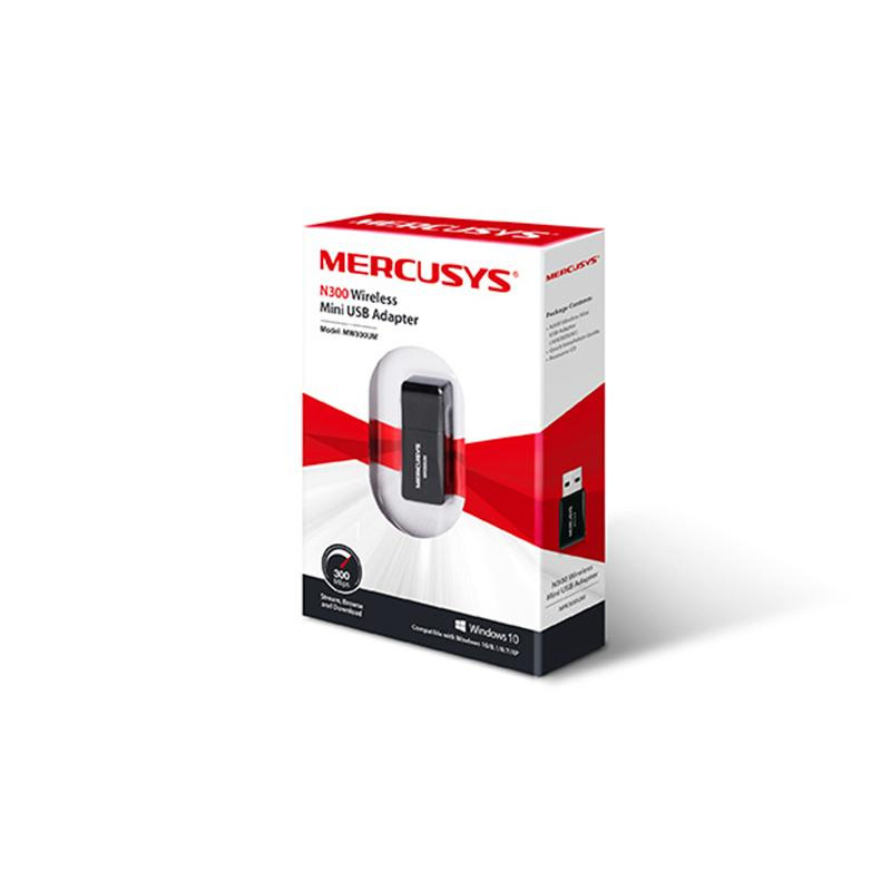 Бездротовий адаптер Mercusys MW300UM