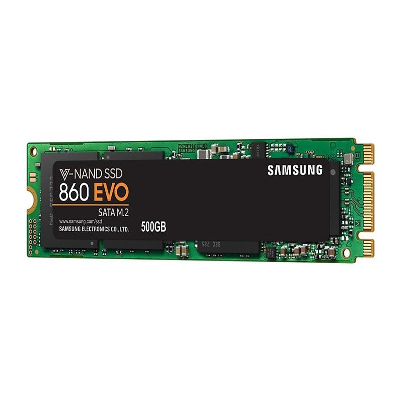 Накопичувач SSD  500GB Samsung 860 EVO M.2 2280 SATAIII MLC (MZ-N6E500BW)