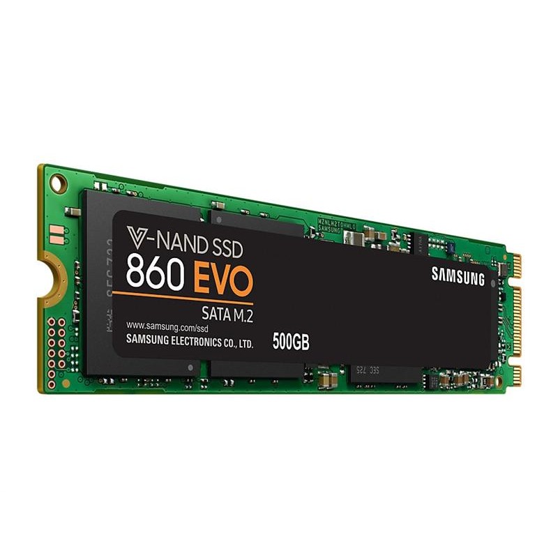 Накопичувач SSD  500GB Samsung 860 EVO M.2 2280 SATAIII MLC (MZ-N6E500BW)