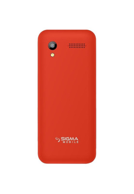 Мобiльний телефон Sigma mobile X-style 31 Power Dual Sim Red