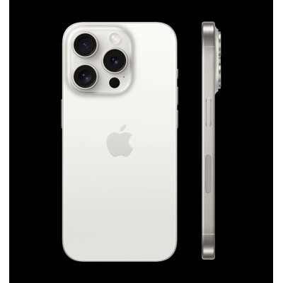 Смартфон Apple iPhone 15 Pro 256GB A3102 White Titanium (Відновлений / Майже новий)