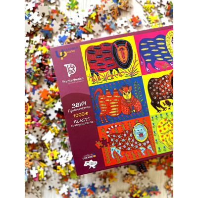 Пазл UkrainianPuzzles Звірі Примаченко Пазл UkrainianPuzzles Звірі Примаченко