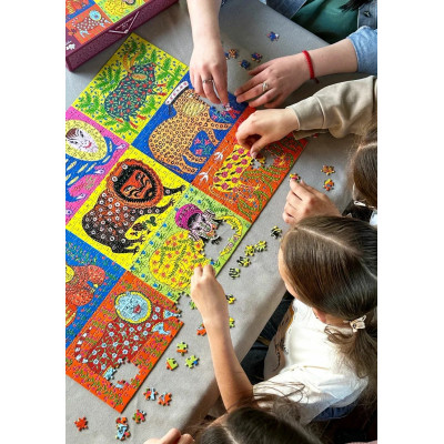 Пазл UkrainianPuzzles Звірі Примаченко Пазл UkrainianPuzzles Звірі Примаченко
