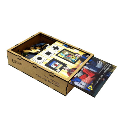 Пазл дерев`яний UkrainianPuzzles В гостях у Малевича Пазл дерев`яний UkrainianPuzzles В гостях у Малевича