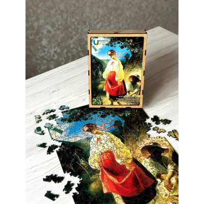 Пазл дерев`яний UkrainianPuzzles Катерина. Тарас Шевченко Пазл дерев`яний UkrainianPuzzles Катерина. Тарас Шевченко
