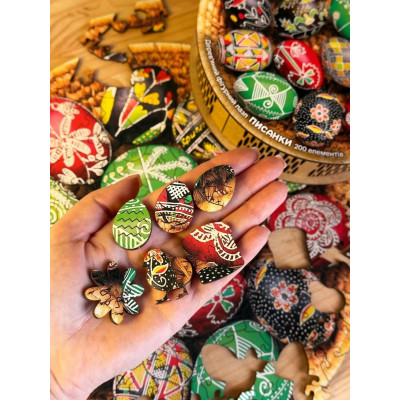 Пазл дерев`яний UkrainianPuzzles Писанки Пазл дерев`яний UkrainianPuzzles Писанки