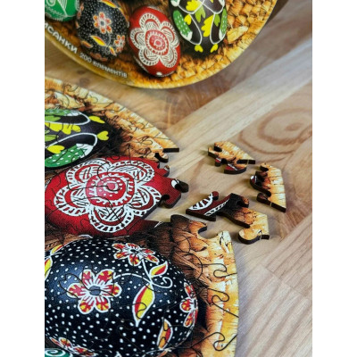 Пазл дерев`яний UkrainianPuzzles Писанки Пазл дерев`яний UkrainianPuzzles Писанки