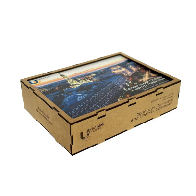 Пазл дерев`яний UkrainianPuzzles Успенський собор і центр Харкова Пазл дерев`яний UkrainianPuzzles Успенський собор і центр Харкова