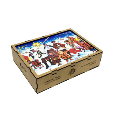 Пазл дерев`яний UkrainianPuzzles Українське різдво Пазл дерев`яний UkrainianPuzzles Українське різдво