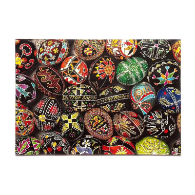 Пазл дерев`яний UkrainianPuzzles Мистецтво писанкарства Віри Манько