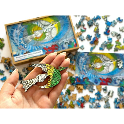 Пазл дерев`яний UkrainianPuzzles Боривітер. Алла Горська Пазл дерев`яний UkrainianPuzzles Боривітер. Алла Горська