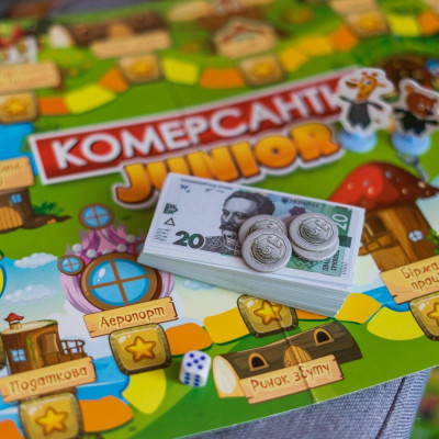 Настільна гра. Комерсанти. Junior Настільна гра. Комерсанти. Junior