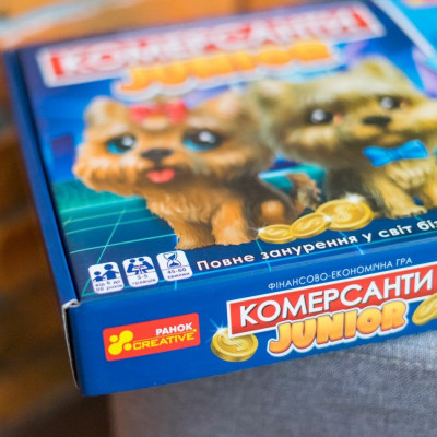 Настільна гра. Комерсанти. Junior Настільна гра. Комерсанти. Junior