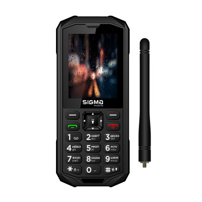 Мобільний телефон Sigma mobile X-treme PA68 Wave Dual Sim Black (4827798466612)