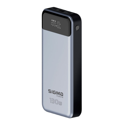 Універсальна мобільна батарея Sigma mobile X-Power SI30A7QLX 30000mAh Silver (4827798479117)