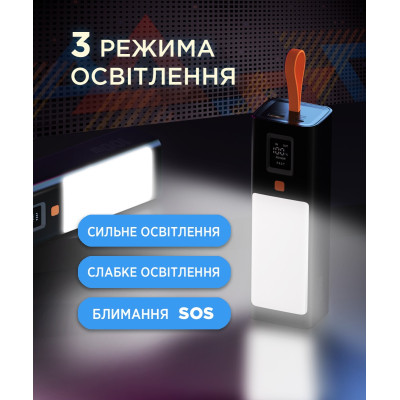 Універсальна мобільна батарея Sigma mobile X-Power SI20A9QLX 20000mAh Black (4827798877814)