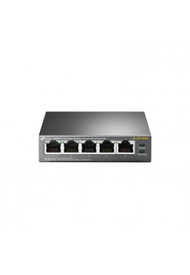 Комутатор TP-Link TL-SF1005P (1хFE, 4xFe PoE, max 53W)