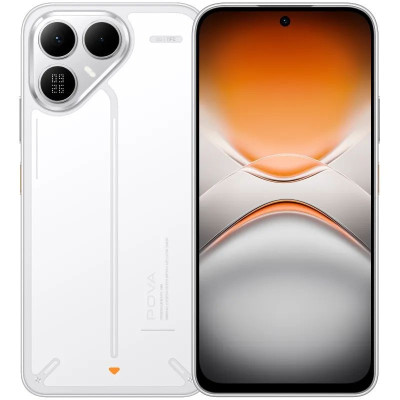 Смартфон Tecno Pova 8 5G (LK6) 8/256GB Arc White (4894947132308) Смартфон Tecno Pova 8 5G (LK6) 8/256GB Arc White (4894947132308)
