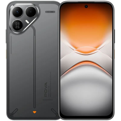 Смартфон Tecno Pova 8 5G (LK6) 8/256GB Graphite Black (4894947132339) Смартфон Tecno Pova 8 5G (LK6) 8/256GB Graphite Black (4894947132339)