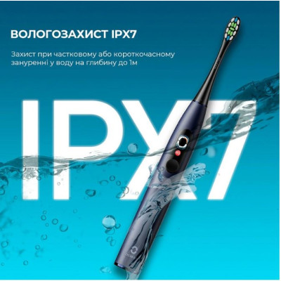 Розумна зубна електрощітка Oclean X Pro Digital Electric Toothbrush Dark Blue (6970810553482)