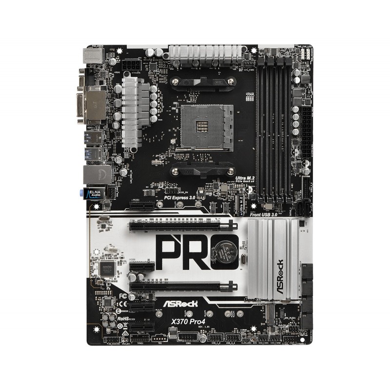 Материнська плата ASRock X370 PRO4 Socket AM4