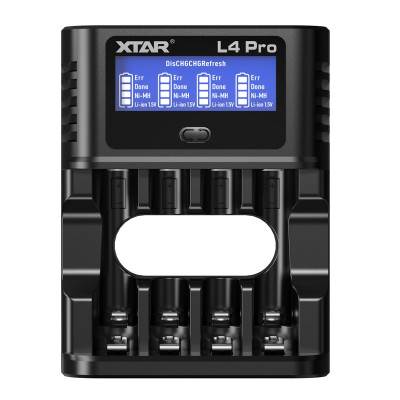 Зарядний пристрiй XTAR L4 Pro Зарядний пристрiй XTAR L4 Pro
