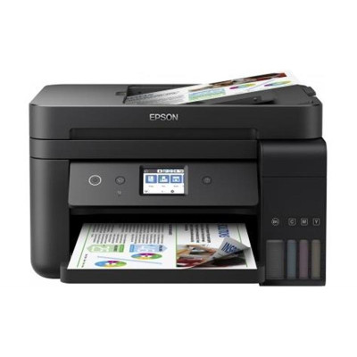 Багатофункційний пристрій А4 кол. Epson L6190 Фабрика друку c WI-FI (C11CG19404)