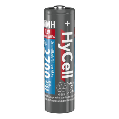 Акумулятори Ansmann AA/HR06 HyCell NI-MH 2700 mAh BL 4 шт Акумулятори Ansmann AA/HR06 HyCell NI-MH 2700 mAh BL 4 шт