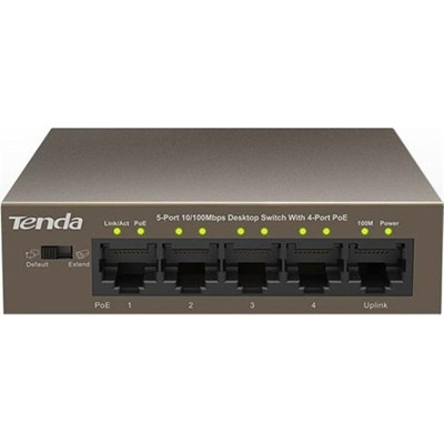 Комутатор Tenda TEF1105P-4-63W