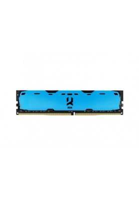 Модуль пам`ятi DDR4 8GB/2400 GOODRAM Iridium Blue (IR-B2400D464L15S/8G)