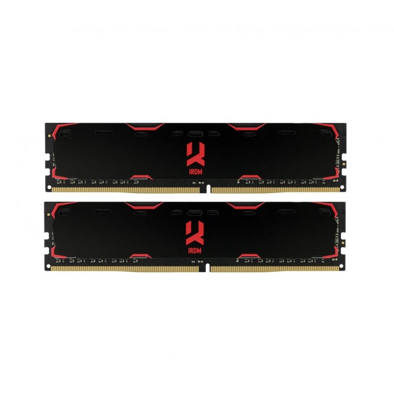 Модуль памяти DDR4 2x8GB/2400 GOODRAM Iridium Black (IR-2400D464L15S/16GDC)