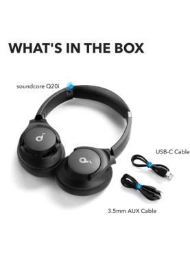 Bluetooth-гарнітура Anker SoundCore Q20i Black (A3004G11)