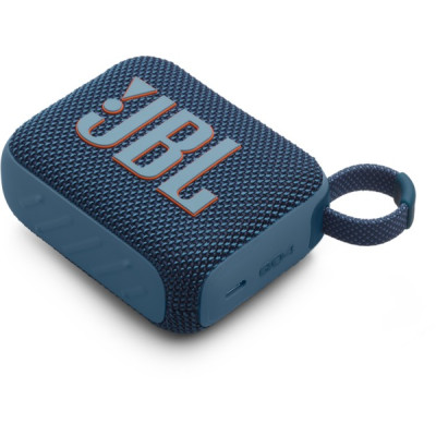 Акустична система JBL GO 4 Blue (JBLGO4BLU)_подарунок
