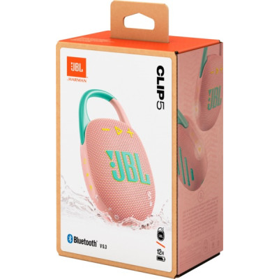 Акустична система JBL Clip 5 Pink (JBLCLIP5PINK) Акустична система JBL Clip 5 Pink (JBLCLIP5PINK)