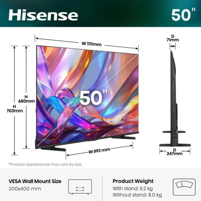 Телевізор Hisense 50E7S