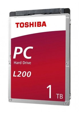Накопичувач HDD 2.5" SATA 1.0TB Toshiba L200 5400rpm 128MB (HDWL110EZSTA)